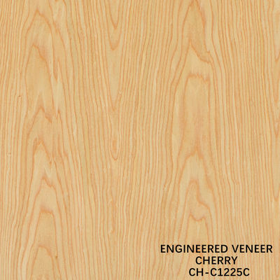 Ev Wood Veneer Of Fancy Crown Grain อเมริกันเชอร์รี่ ความยาว 2850 มม สําหรับประตูภายใน