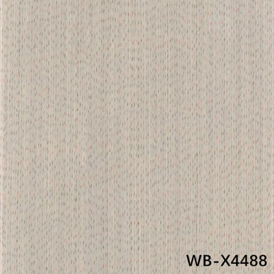 ผนังไม้ที่ได้รับการออกแบบสูง CB-X4488 ขาว 0.15-0.55 มม ความหนาที่กําหนดเองสําหรับการแกะไม้