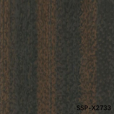 การสูบบุหรี่ Sapele Pommele การออกแบบไม้ Veneer 2500-3100 มม ขนาดยาว