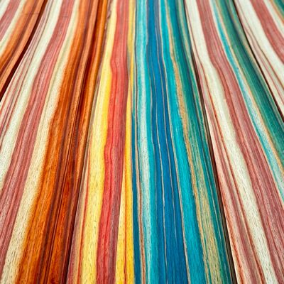 พืชธรรมชาติที่มิตรต่อสิ่งแวดล้อม สีไม้ฟูเนียร์ พืชสีไม้ประดับหลายสีสดใส ขนาดที่กําหนดเองสําหรับเฟอร์นิเจอร์ ประตูและตกแต่งผนังภายใน