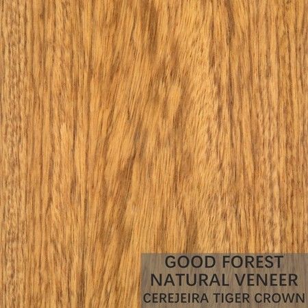 Cerejeira Wenge Natural Wood Veneer Grain พิเศษสำหรับการตกแต่งโรงแรม