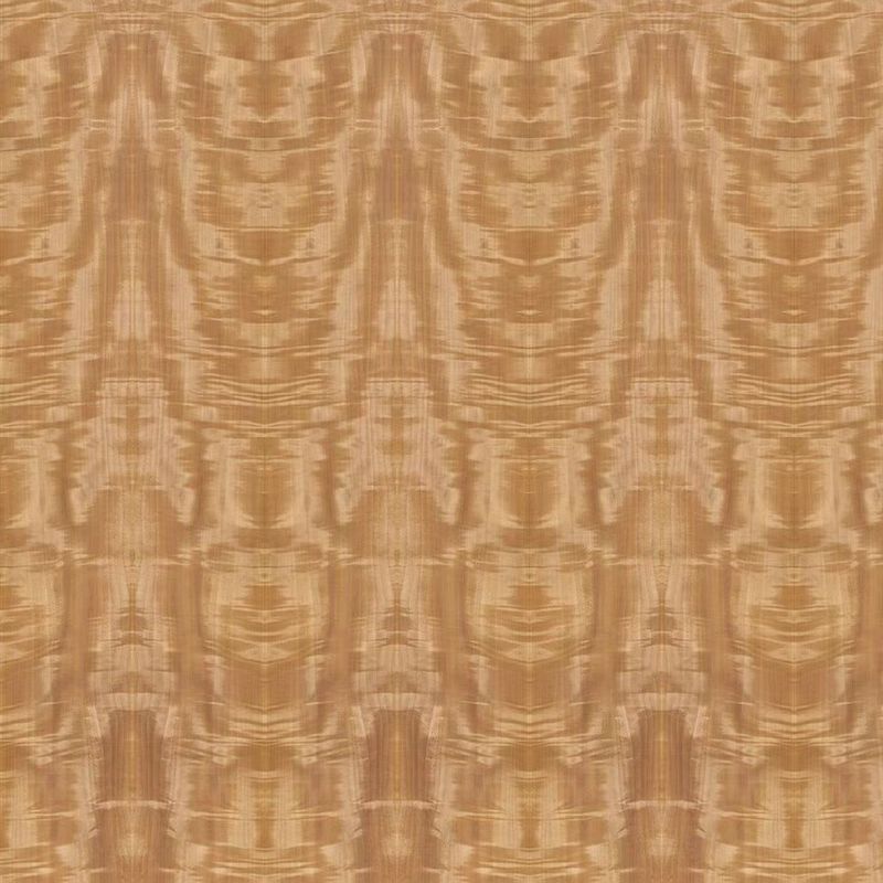 Natural Figured Anigre Block Figure ไม้อัดแฟนซีคุณภาพดีสำหรับประตูและ Windows Panel E1/E2 Grade China Factory