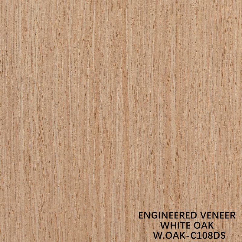 แฟนซี โครงการผสมผสานไม้แผ่นโฟเนียร์ White Oak 108DS ขยายความยาว 2500-3100mm สําหรับตกแต่ง
