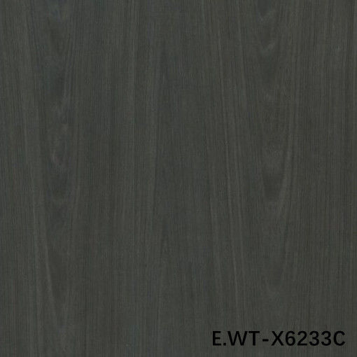 ผงไม้ที่ได้รับการออกแบบแบบสูง ผงไม้ยี่ห้อยูโรป E.WT-X6233C Crown Cut Dark Brown 2850mm ขนาดยาวสําหรับกระดาษผนัง
