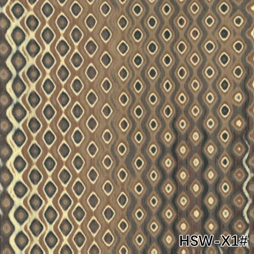 ผนังไม้ประกอบใหม่ระดับสูง ผนังไม้สี่เหลี่ยม Hollow Wood HSW-X1# เนื้อที่ไม่เรียบ 3100mm สําหรับโรงงานตกแต่งโรงแรม