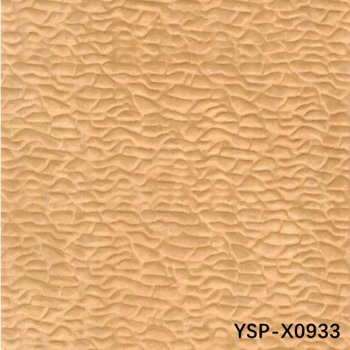 กัมฟอร์สีเหลือง Sapele Pommele ผงไม้ระดับสูง ไม่ธรรมดาสําหรับตกแต่งโรงแรม