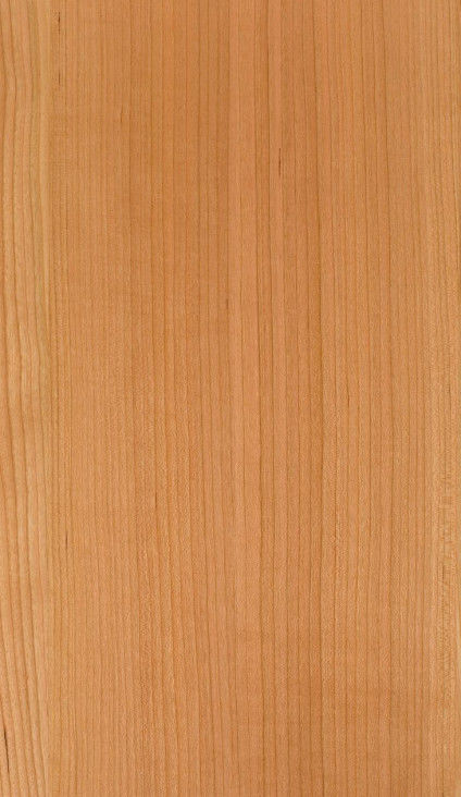 ธรรมชาติอเมริกันเชอรี่ไม้ veneer ใบสไลส์ Flat Cut 2200-3200mm ขนาดปกติ สําหรับตกแต่งเฟอร์นิเจอร์