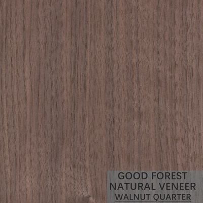 Grain Crotch แผ่นวีเนียร์ไม้ธรรมชาติ ควอเตอร์คัท American Walnut