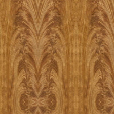 การตกแต่งโรงแรมพิเศษ Cerejeira Wood Veneer Crotch Grain 2440/2745mm