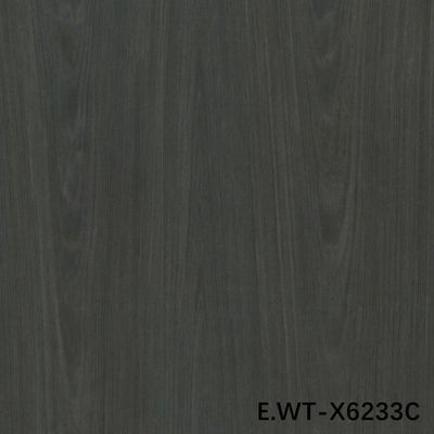ผงไม้ที่ได้รับการออกแบบแบบสูง ผงไม้ยี่ห้อยูโรป E.WT-X6233C Crown Cut Dark Brown 2850mm ขนาดยาวสําหรับกระดาษผนัง
