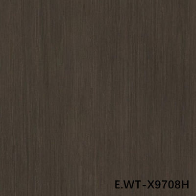 ผนังไม้ที่ได้รับการออกแบบสูง ญี่ปุ่น European Walnut E.WT-X9708H สีน้ําตาล 2500 มม สําหรับตู้หน้าโรงงานจีน