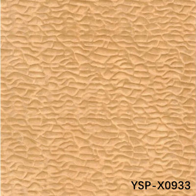 กัมฟอร์สีเหลือง Sapele Pommele ผงไม้ระดับสูง ไม่ธรรมดาสําหรับตกแต่งโรงแรม