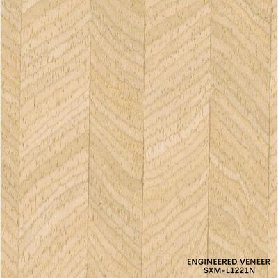 SXM-L1221N เนื้อผงพิเศษ Recon Wood Veneer Factory Wholesale เนื้อผงคุณภาพสูงสําหรับประตูและตู้ไม้ การตกแต่งพื้นผิว ความหนา 0.40 มม