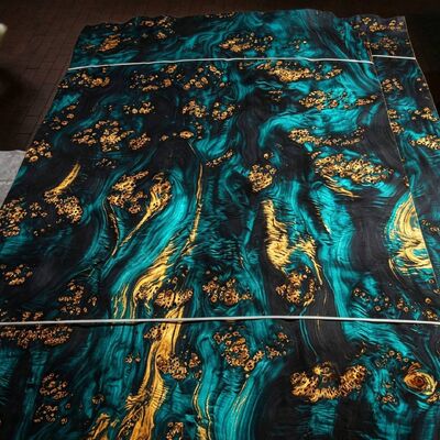 Plant Dyed Eco-Friendly Natural Wood Veneer, Iridescent Colorful Decorative Wood Veneer for Furniture, Cabinet & Interior Wall Decoration